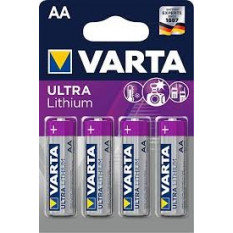 4 Piles VARTA AA Ultra Lithium